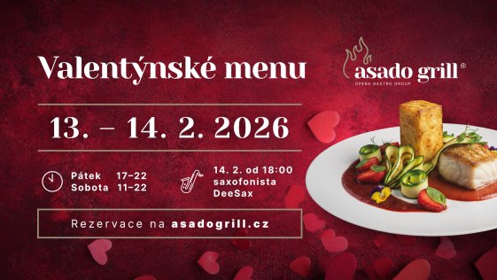 Valentýnské menu v Asadu