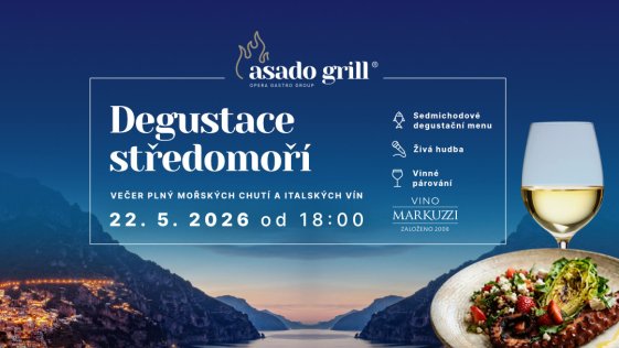 Středomoří v Asado Grillu. Sedm chodů, které mají váhu